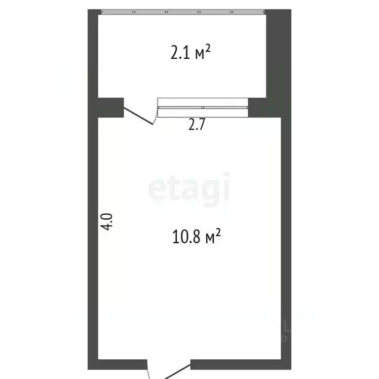 Комната Мордовия, Саранск ул. Тани Бибиной, 9 (18.0 м) - Фото 2