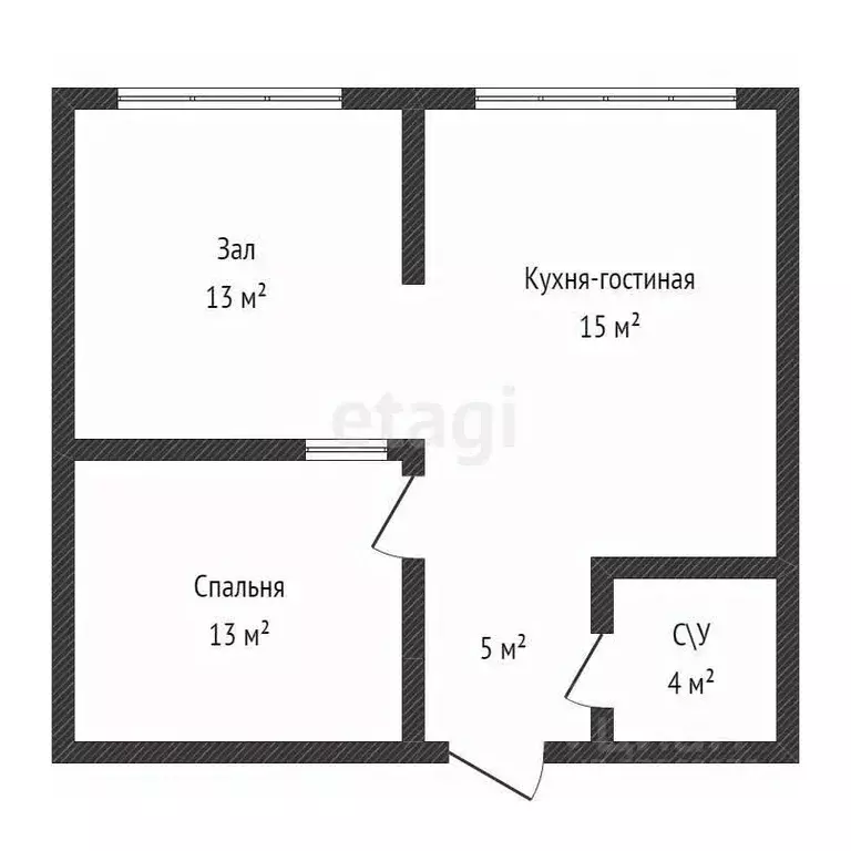 1-к кв. Дагестан, Махачкала ул. Грязелечебная, 48Ак3 (55.0 м) - Фото 2