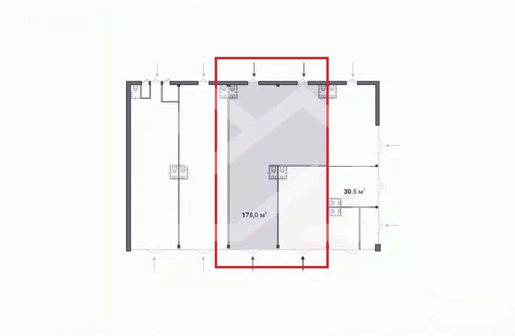 Помещение свободного назначения в Москва Тушинская ул., 24С15 (178 м) - Фото 2