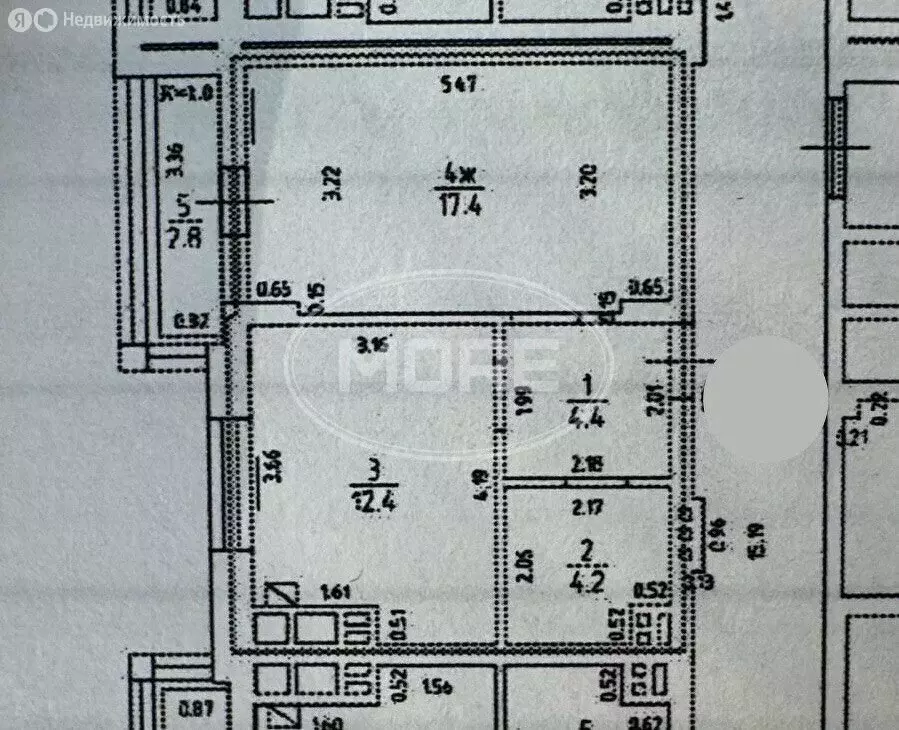 1-комнатная квартира: Калининград, улица Генерал-фельдмаршала ... - Фото 1