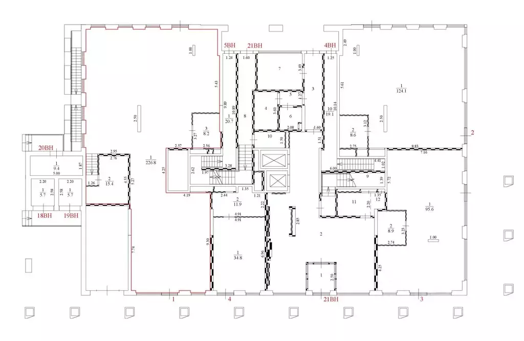 Помещение свободного назначения в Москва Кастанаевская ул., 16А (250 ... - Фото 2