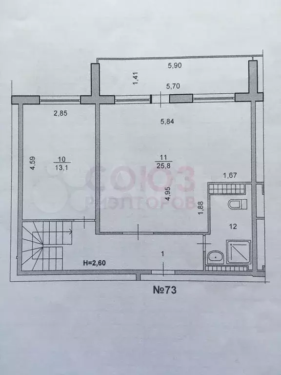 4-к. квартира, 120 м, 9/10 эт. - Фото 0