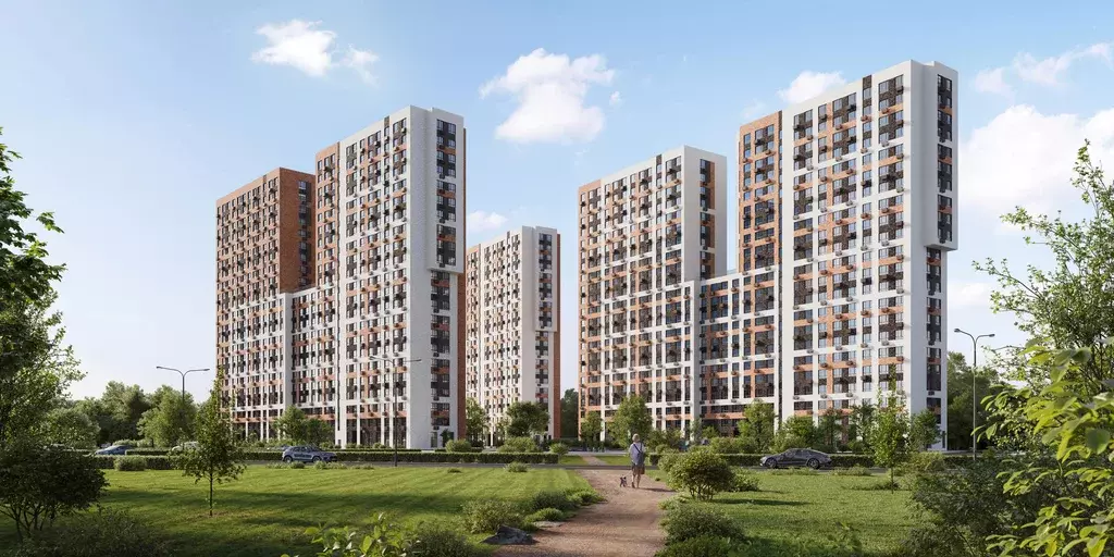 2-к квартира, 58.4 м - Фото 1