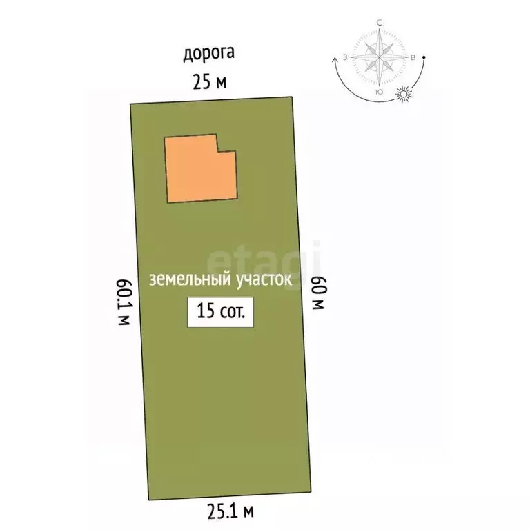 Дом в Челябинская область, Аргаяшский муниципальный округ, д. Большая ... - Фото 2