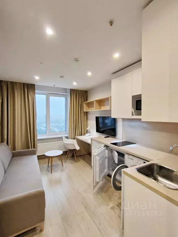 Студия Москва ул. 1-я Леонова, 18 (20.0 м) - Фото 2