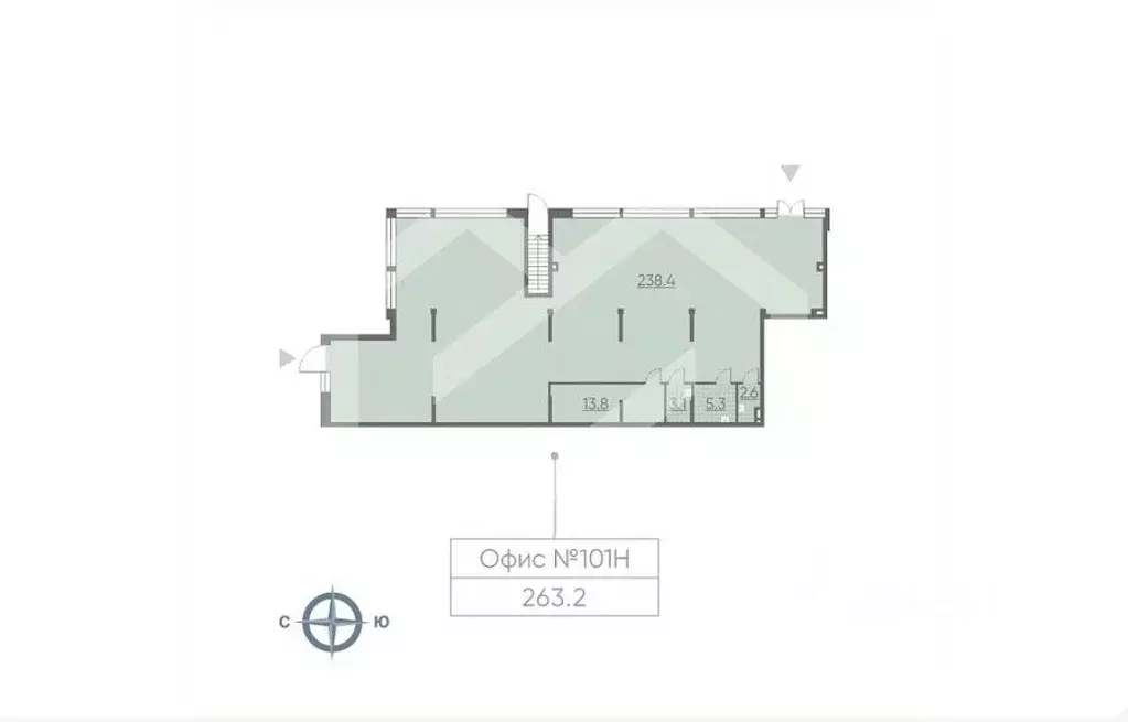 Помещение свободного назначения в Москва ул. Авиаторов, 1 (263 м) - Фото 2