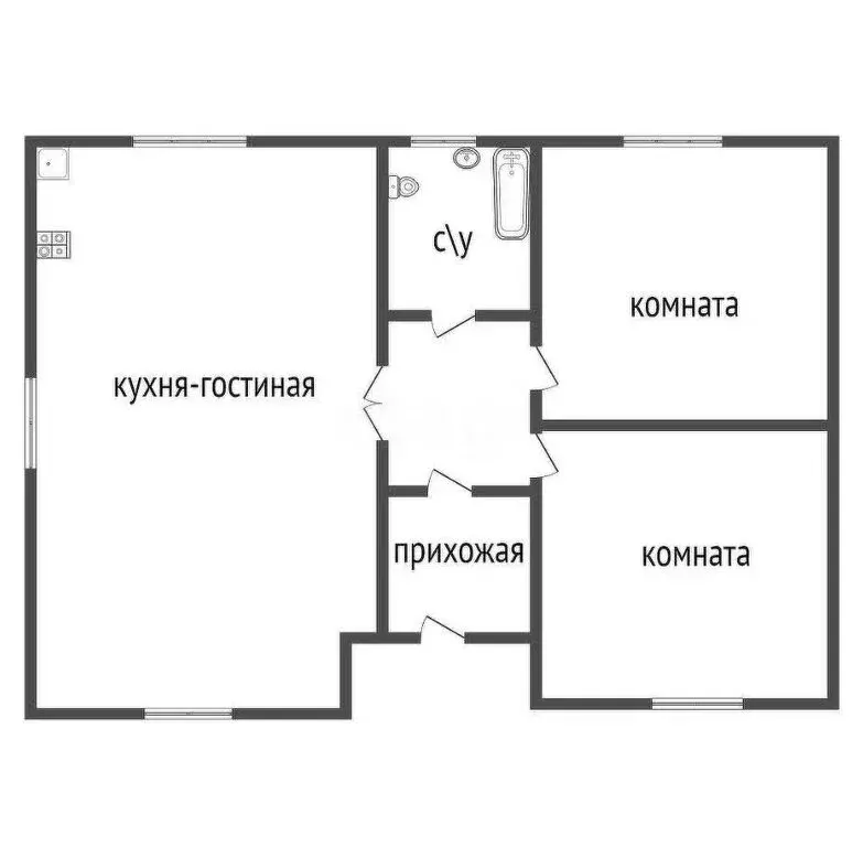 Дом в Тульская область, городской округ Тула, деревня Уваровка (85 м) - Фото 0