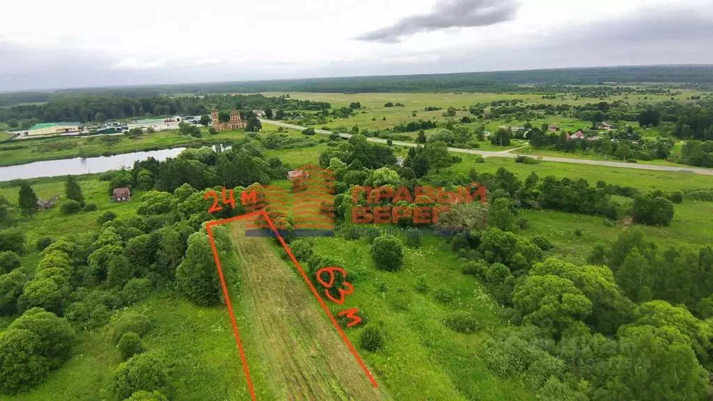 Участок в Калужская область, Юхновский район, Плоское с/пос, д. Ольхи  ... - Фото 2