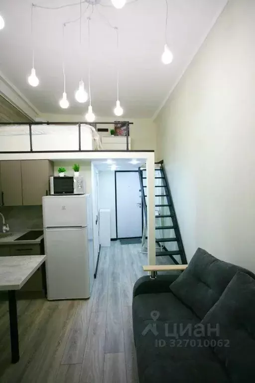 Студия Санкт-Петербург ул. Глинки, 15 (28.0 м) - Фото 1