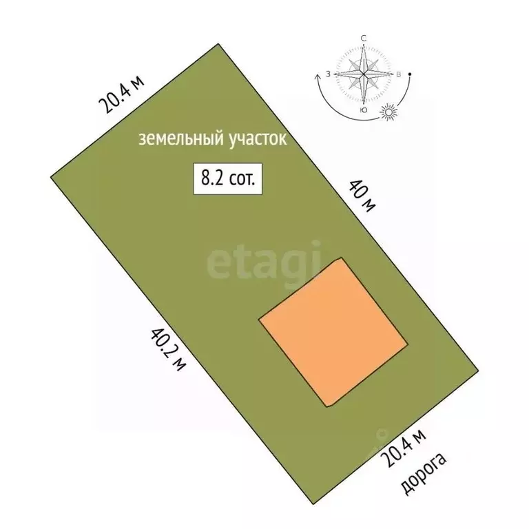 Дом в Тамбовская область, Тамбов Ровная ул., 3 (167 м) - Фото 1
