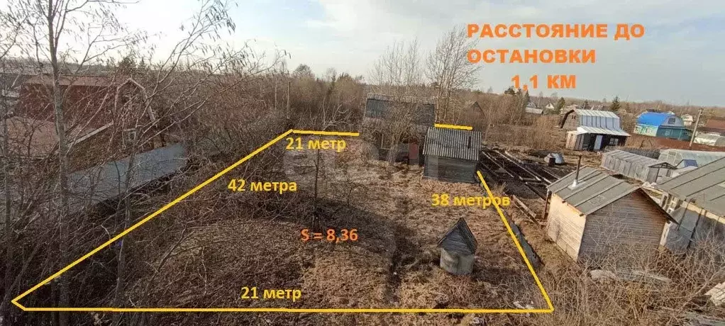 Дом в Вологодская область, Подшипник садоводческое товарищество  (36 ... - Фото 1