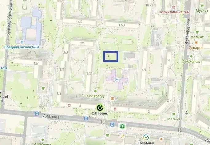 Участок в Омская область, Омск ул. Дианова (3.0 сот.) - Фото 1