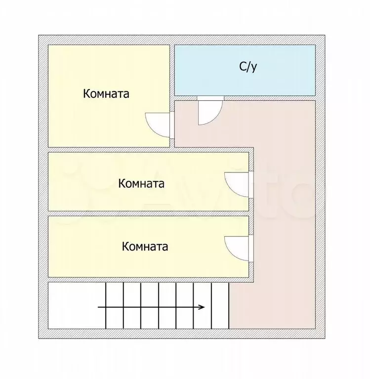 4-к. квартира, 107 м, 5/6 эт. - Фото 0