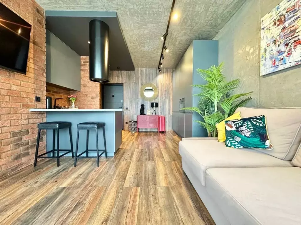 1-к кв. Краснодарский край, Сочи Пластунская ул., 123Ак3 (37.0 м) - Фото 2