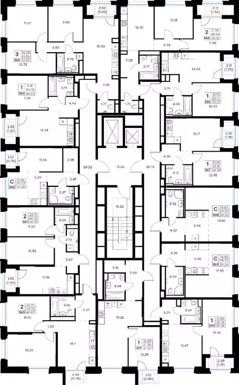 Студия Мурманская область, Мурманск Долина Уюта тер.,  (29.85 м) - Фото 2
