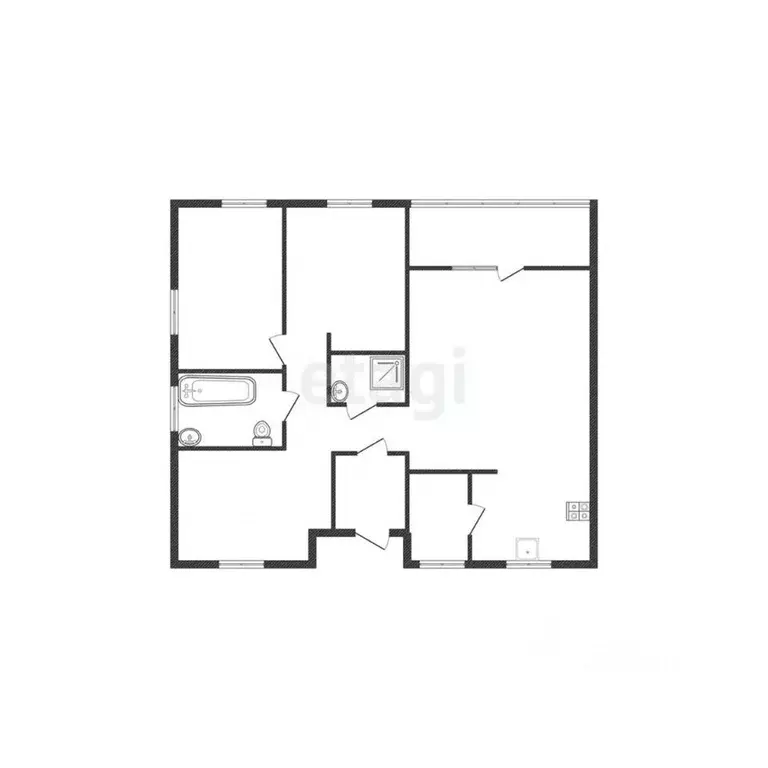 Дом в Калужская область, Жуковский район, Совхоз Победа с/пос, д. ... - Фото 2