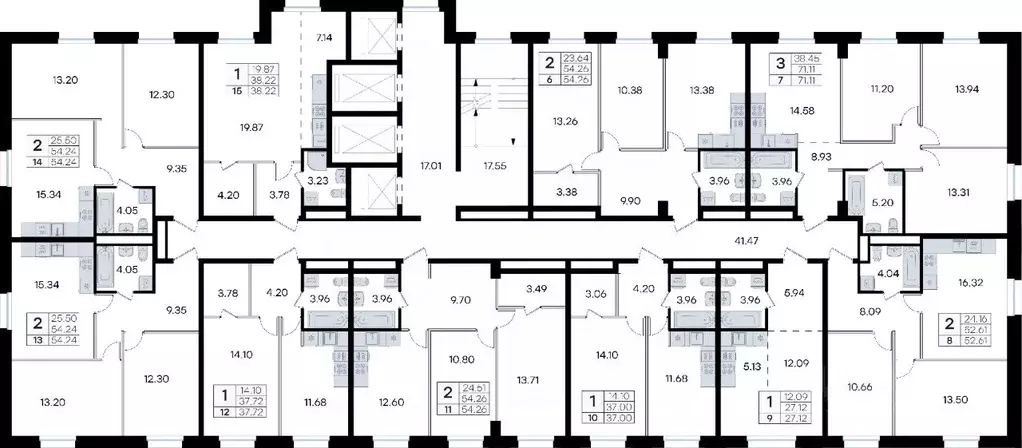 2-к кв. Приморский край, Владивосток ул. Тухачевского, 80 (52.61 м) - Фото 2