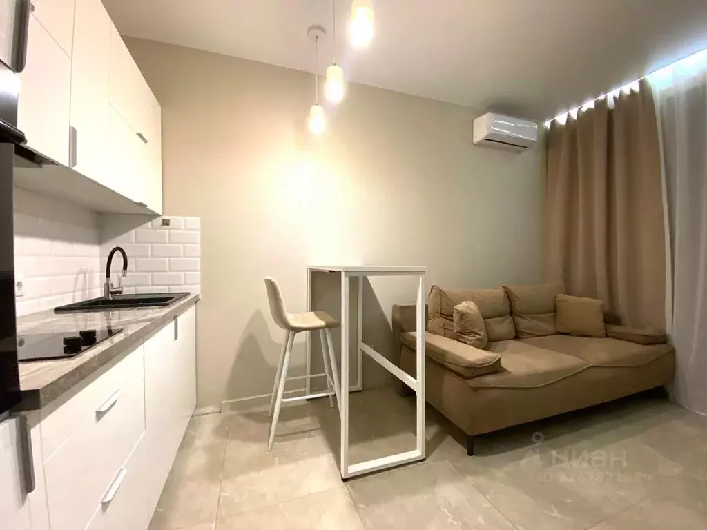 Студия Москва Волгоградский просп., 32/3к7 (24.8 м) - Фото 1