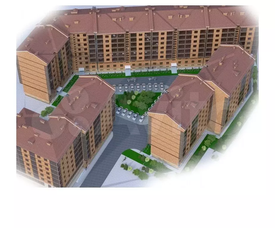 Квартира-студия, 32 м, 2/8 эт. - Фото 1