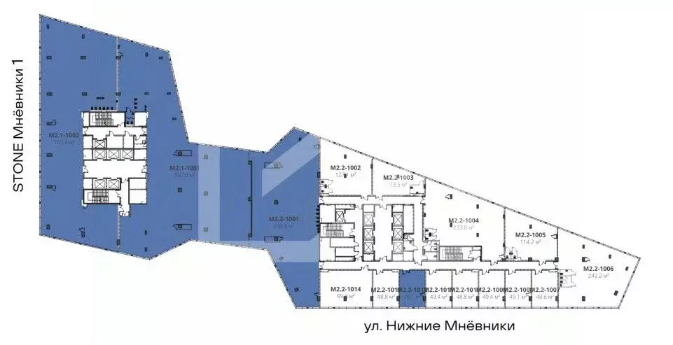 Офис в Москва ул. Нижние Мневники, 37АС17 (2114 м) - Фото 2