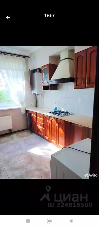 1-к кв. Калининградская область, Калининград Киевская ул., 121В (36.6 ... - Фото 1