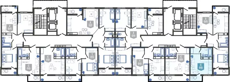 Квартира-студия: Новороссийск, улица Куникова, 55к1 (22.3 м) - Фото 2