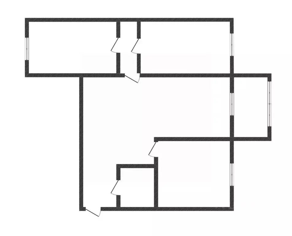 3-к кв. Курская область, Курск Парковая ул., 8 (55.1 м) - Фото 2