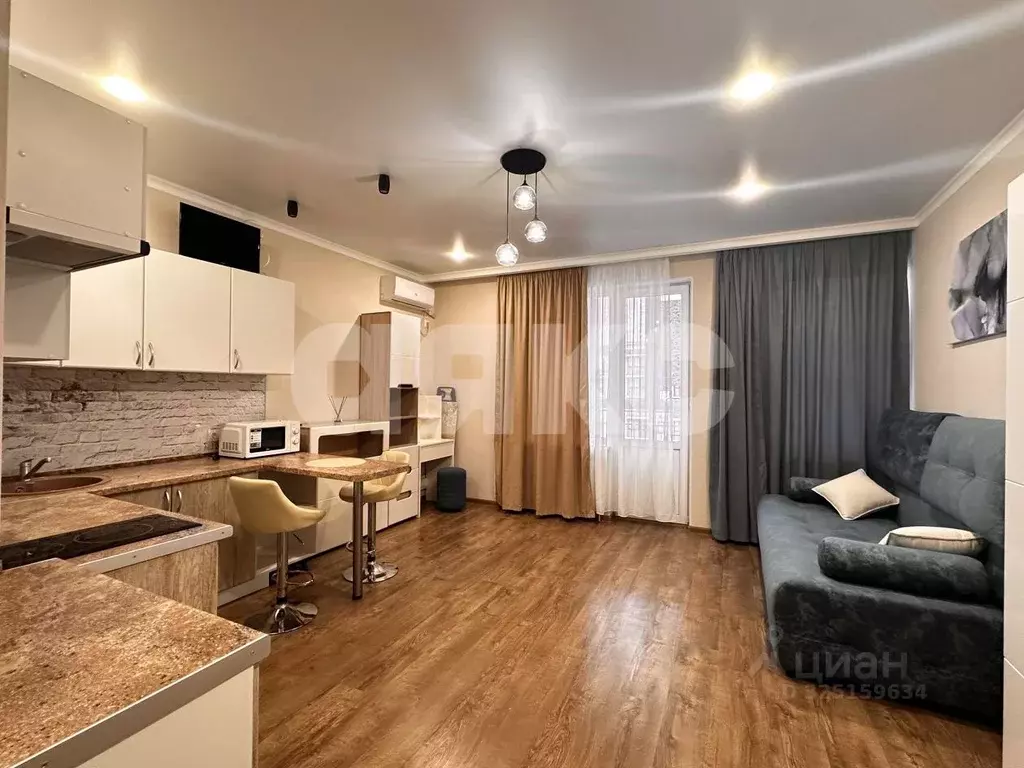 Студия Краснодарский край, Анапа Анапское ш., 24к2 (30.0 м) - Фото 1