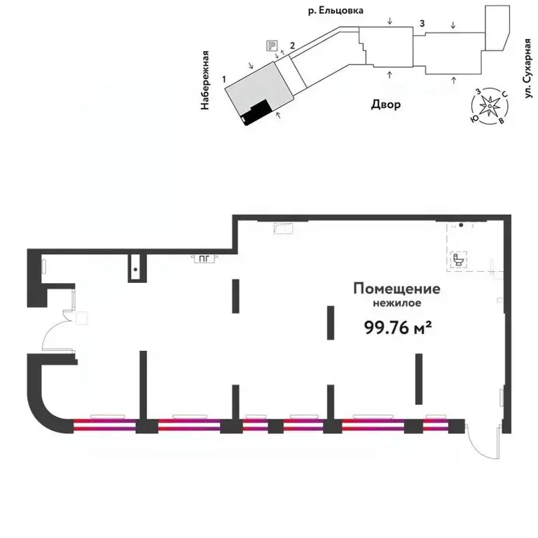 Торговая площадь в Новосибирская область, Новосибирск Сухарная ул., ... - Фото 1