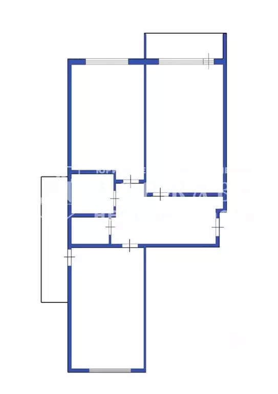 2-к кв. Кемеровская область, Кемерово просп. Шахтеров, 90 (57.6 м) - Фото 2