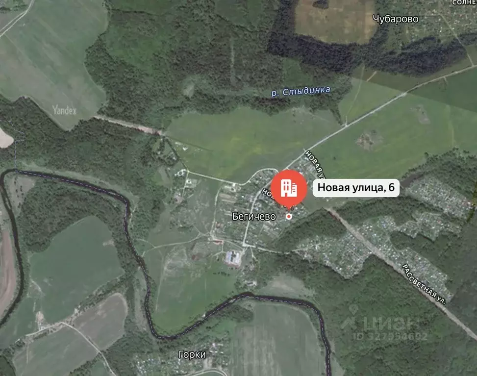 Участок в Московская область, Чехов муниципальный округ, д. Бегичево 2 ... - Фото 1