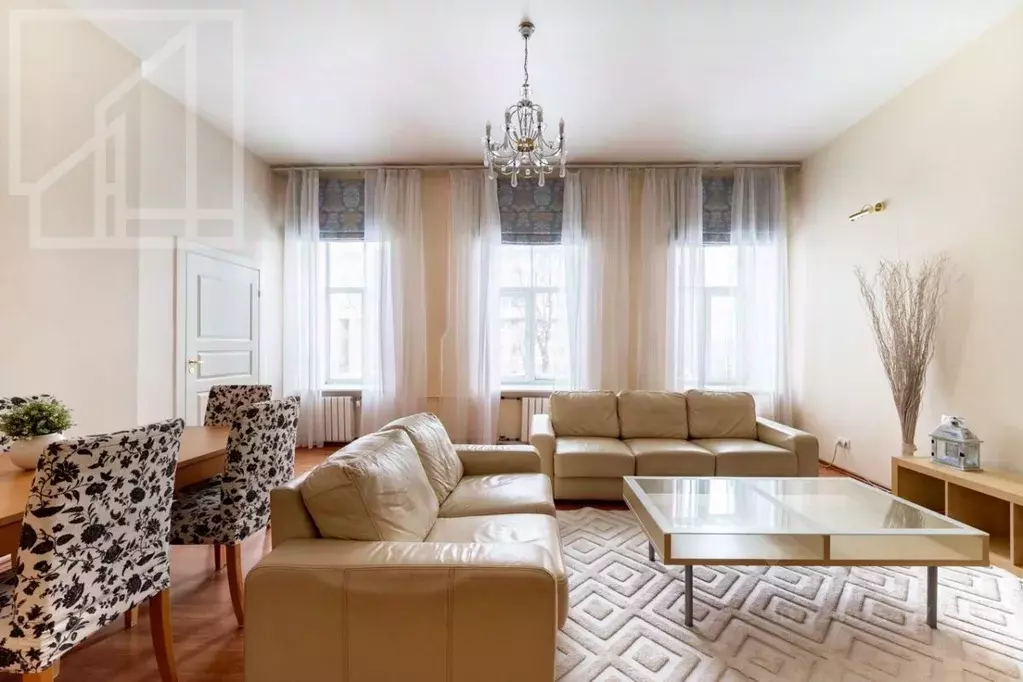 4-к кв. Москва ул. Малая Дмитровка, 29С1 (120.0 м) - Фото 1