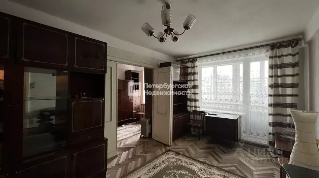 2-к кв. Санкт-Петербург Краснопутиловская ул., 62 (44.5 м) - Фото 2