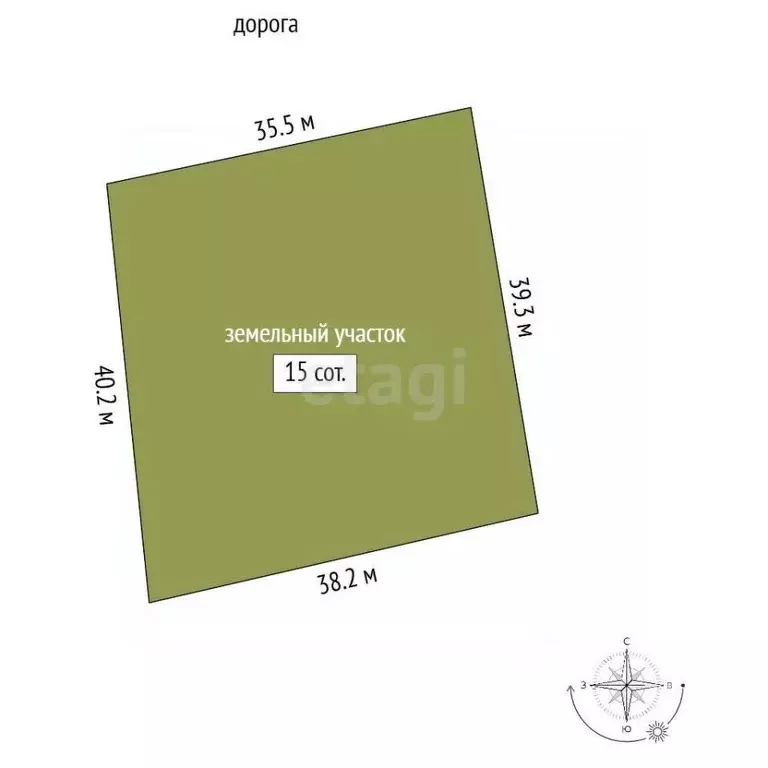 Участок в Тамбовская область, Знаменский муниципальный округ, д. ... - Фото 2