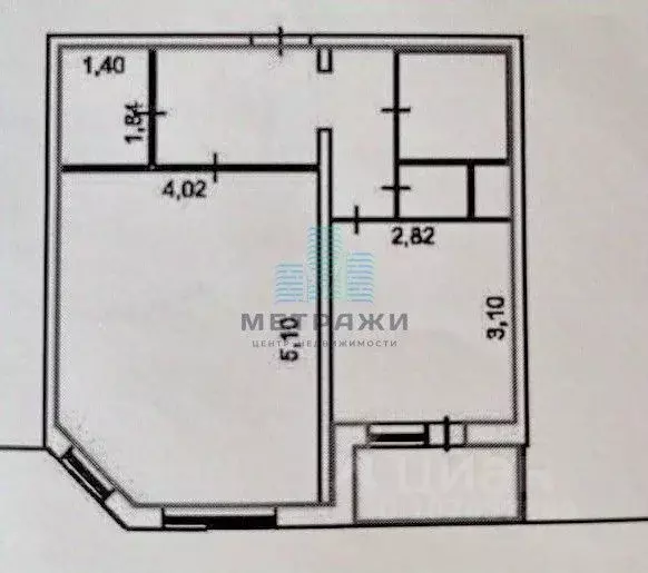 1-к кв. Калужская область, Калуга Хрустальная ул., 44к5 (42.3 м) - Фото 2