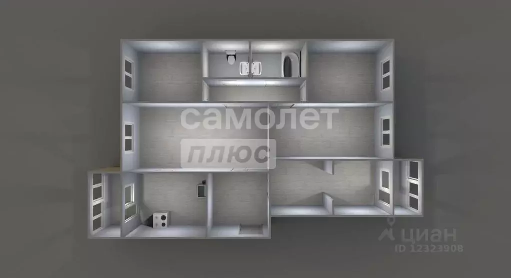 5-к кв. Московская область, Подольск Красногвардейский бул., 1в (118.1 ... - Фото 2