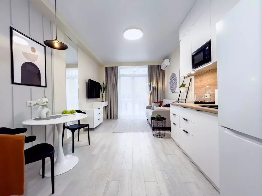 Студия Краснодарский край, Сочи ул. Яна Фабрициуса, 66/2 (26.0 м) - Фото 1