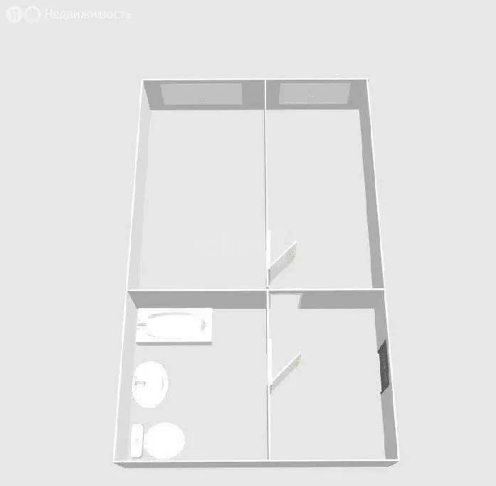 1-комнатная квартира: Южно-Сахалинск, улица имени Владимира ... - Фото 1