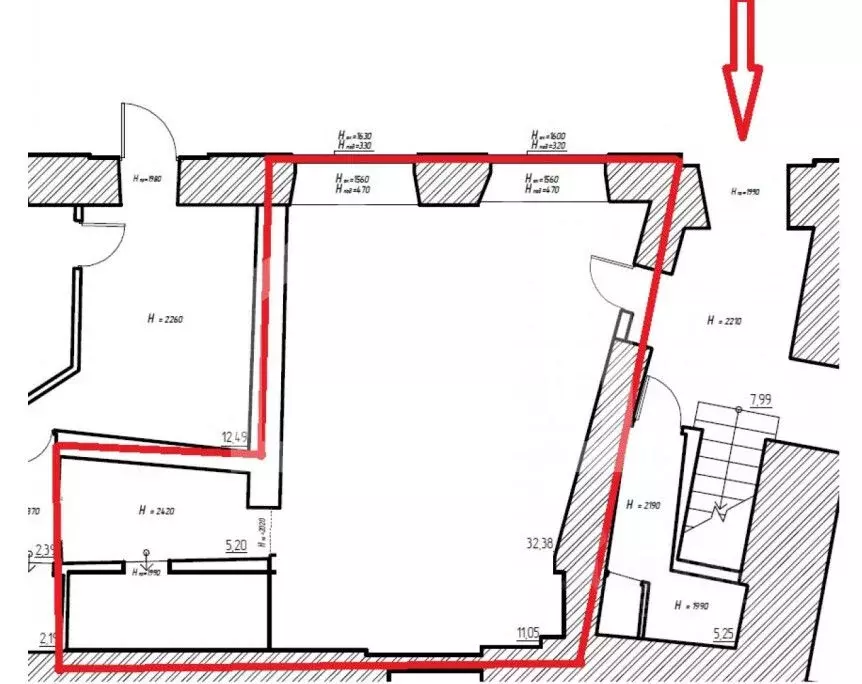 Помещение свободного назначения в Москва ул. Фридриха Энгельса, 23С3 ... - Фото 1