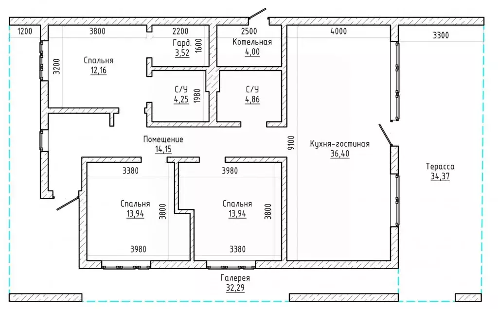 Дом в Кабардино-Балкария, Нальчик ул. А.А. Кадырова, 31 (180 м) - Фото 2