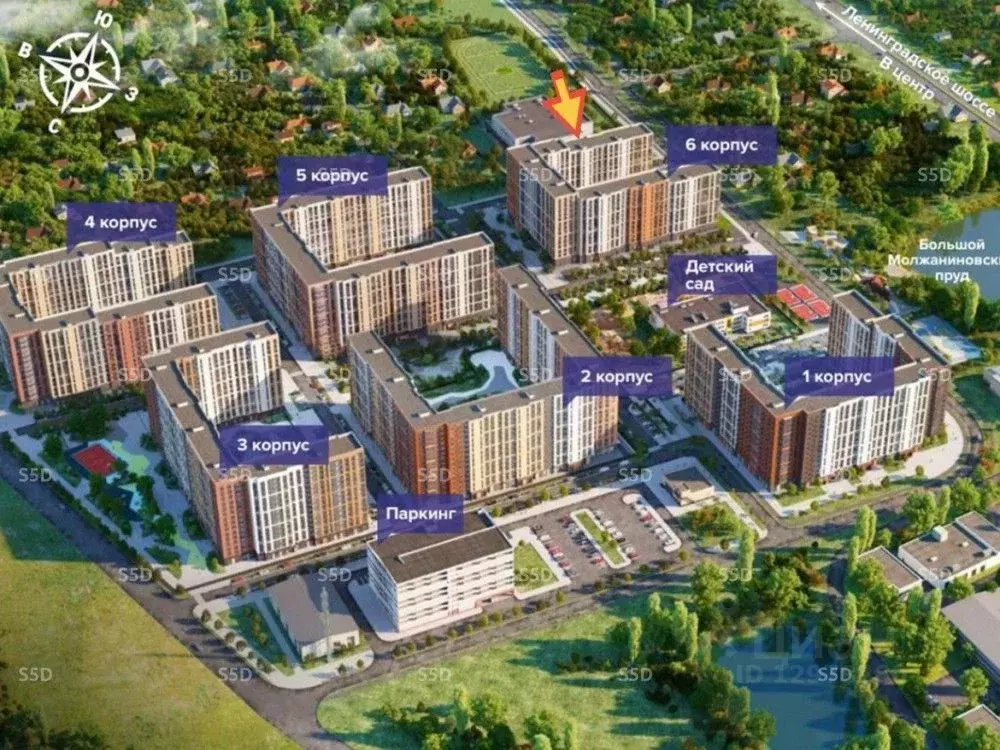 Торговая площадь в Москва Ленинградское ш., 228к1 (90 м) - Фото 2