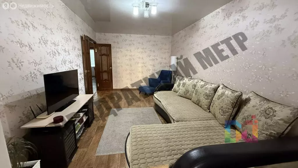 3-комнатная квартира: Элиста, 6-й микрорайон, 8 (62.99 м) - Фото 1
