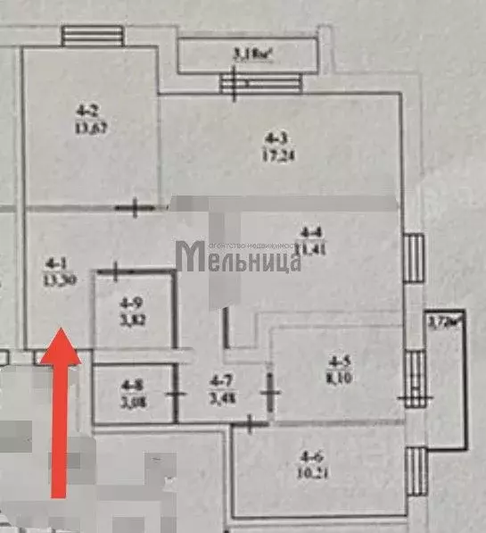 3-к кв. Волгоградская область, Краснослободск Среднеахтубинский район, ... - Фото 2
