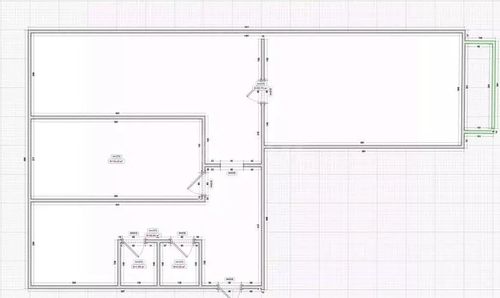 3-к кв. Ингушетия, Малгобек ул. Нурадилова (58.2 м) - Фото 1