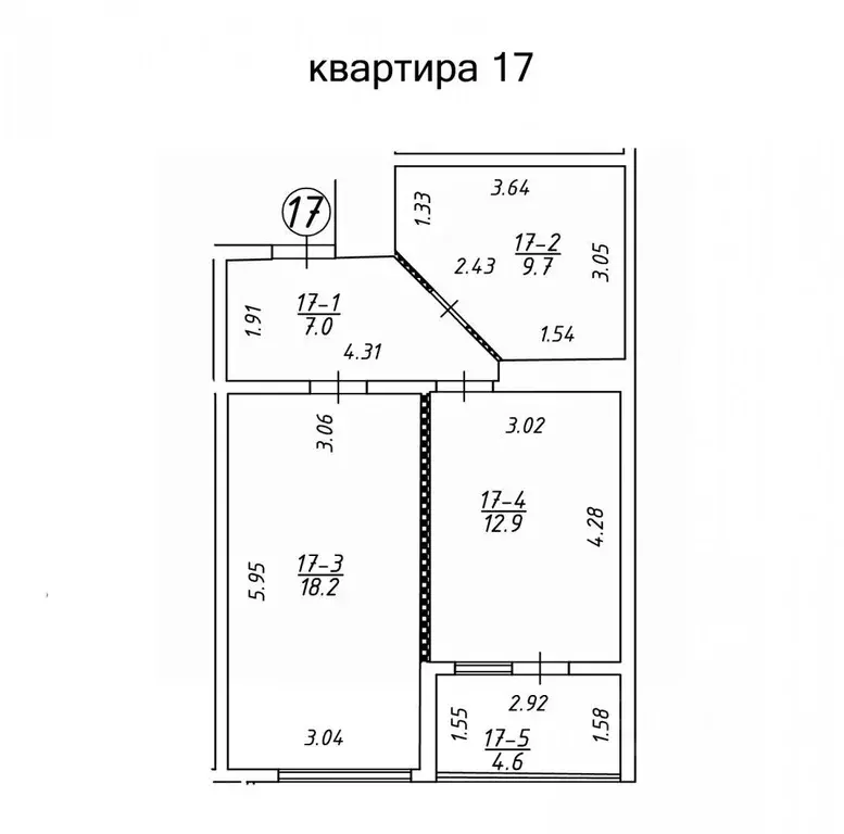 1-к кв. Крым, Ялта ул. Крупской, 52 (52.4 м) - Фото 2