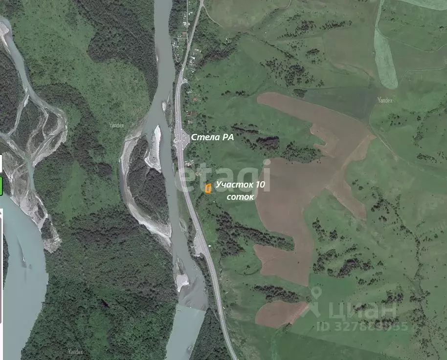 Участок в Алтай, Майминский район, Майминское с/пос, Долина СТ  (9.7 ... - Фото 1