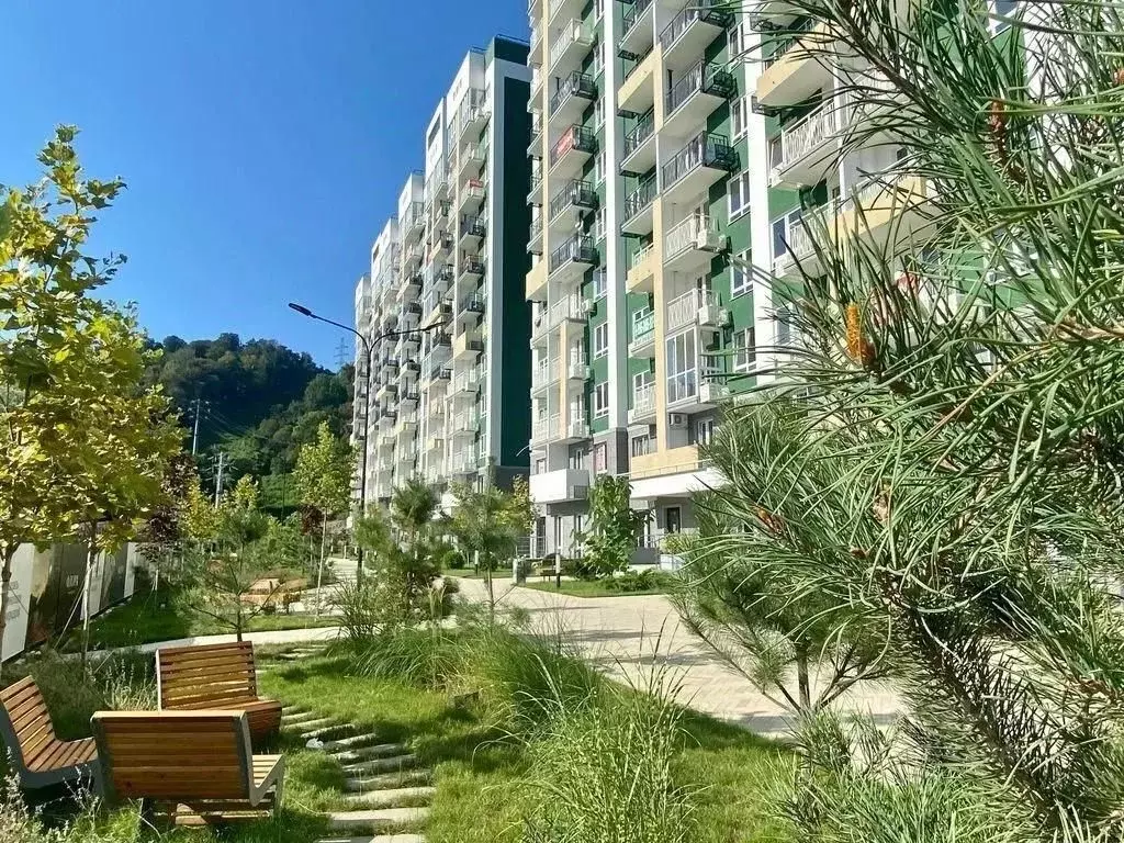 1-к кв. Краснодарский край, Сочи ул. Искры, 66/9к1 (31.0 м) - Фото 0
