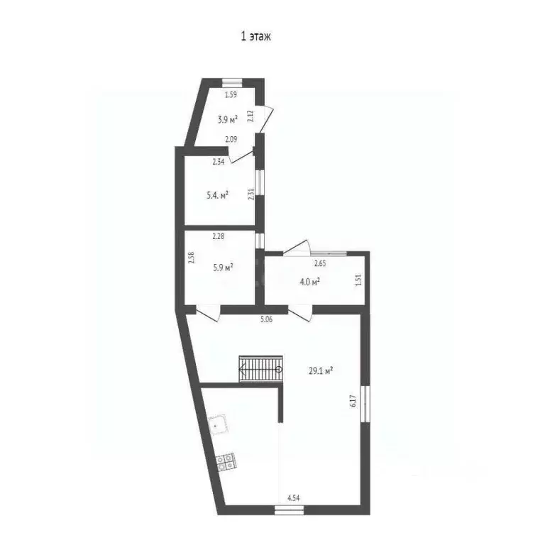 Дом в Самарская область, Самара Пинский пер., 5 (92 м) - Фото 2