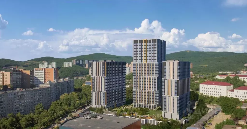 2-к кв. Приморский край, Владивосток ул. Тухачевского, 33к2 (42.6 м) - Фото 2