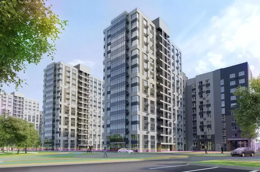 2-к кв. Татарстан, Казань ул. Михаила Миля, 4 (49.52 м) - Фото 2